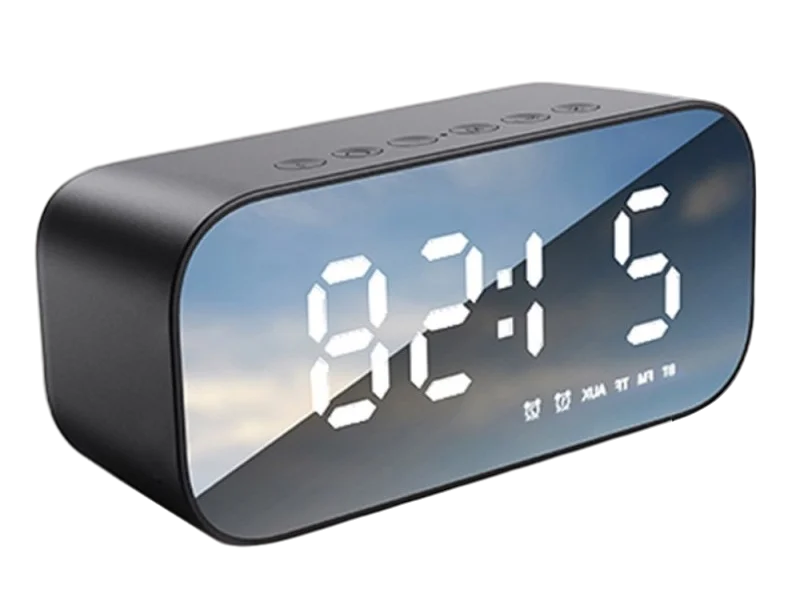 cheap Portable Wireless Bluetooth Speaker Subwoofer with alarm clock