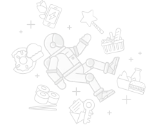 astronaut grey scale