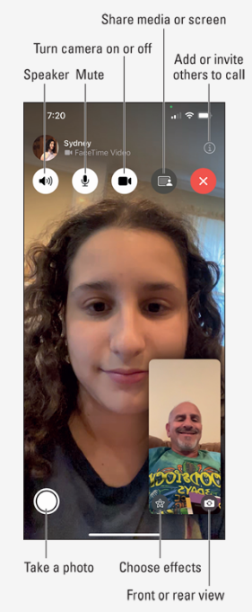 Apple iPhone FaceTime Shareplay feature