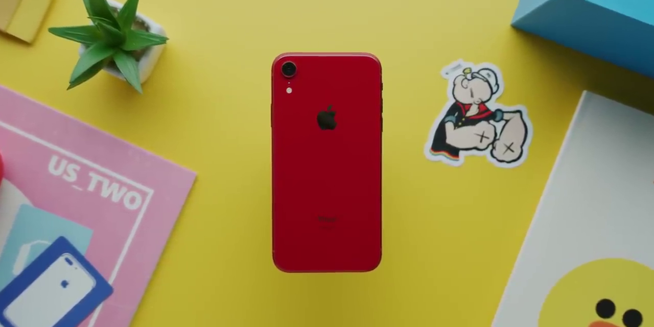 iPhone XR red rear